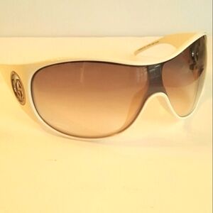 Nice white Giorgio Armani sunglasses.